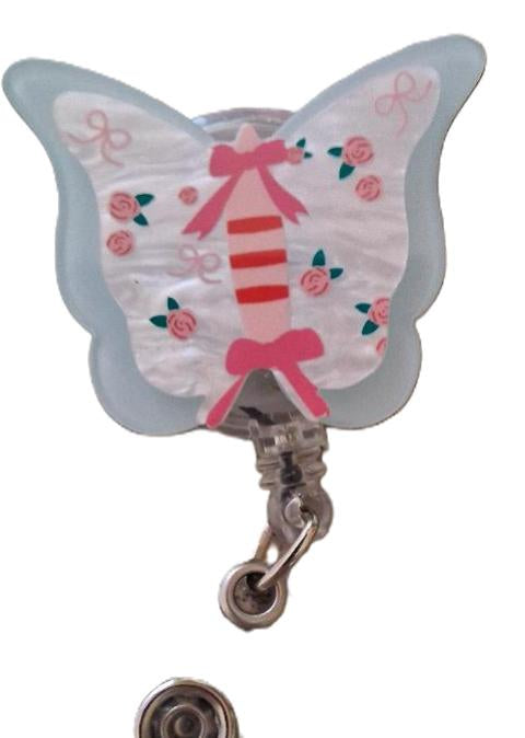 Butterfly Badge Reel