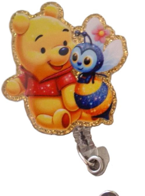 Pooh Badge Reel